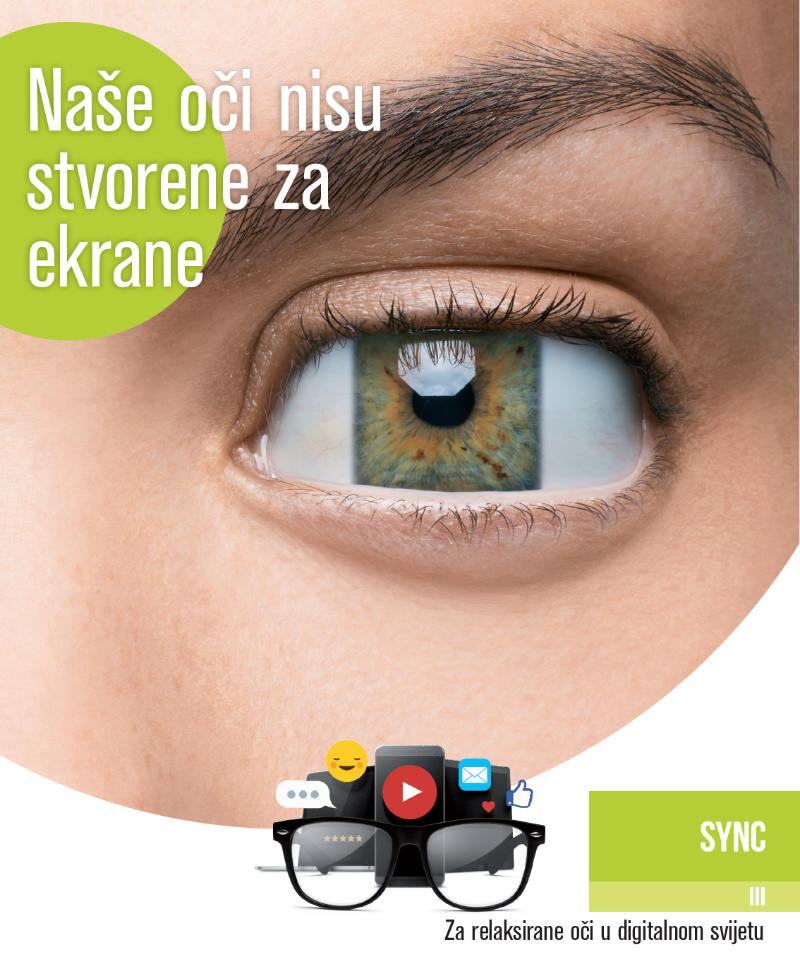 HOYA Sync III naočalne leće za digitalni svijet